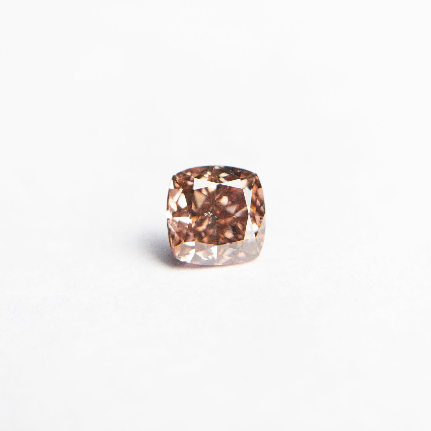 0.30ct 3.74x3.69x2.49mm GIA SI2 Fancy Pink Cushion Brilliant 🇦🇺 24104-01