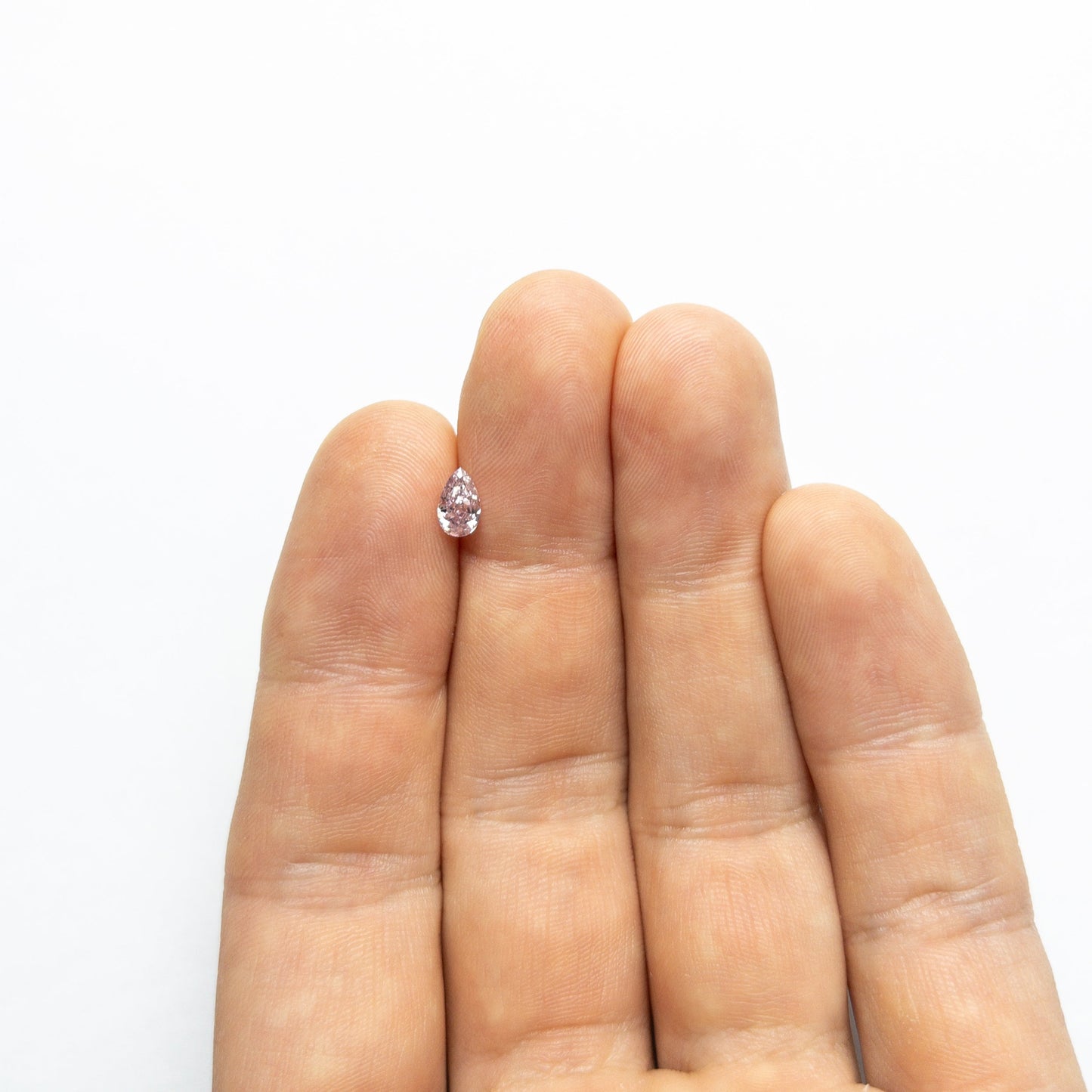0.50ct 6.68x4.07x2.65mm GIA SI2 Fancy Pink Pear Brilliant 🇦🇺 24125-01