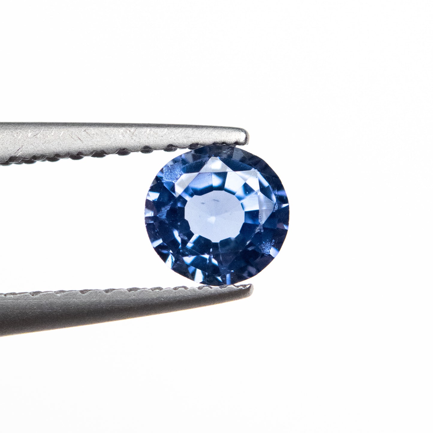 0.56ct 5.03x5.15x2.77mm Blue Round Brilliant Sapphire EGEM-09