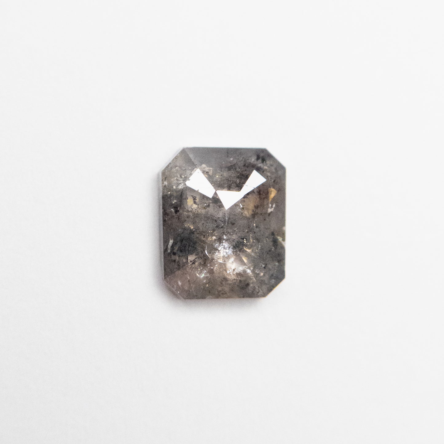 0.87ct 6.43x5.38x2.22mm Cut Corner Rectangle Rosecut Diamond EGEM-13