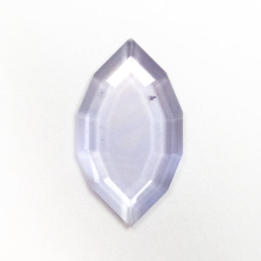 1.18ct 13.51x7.44x1.10mm Purple Geo Marquise Portrait Cut Sapphire EGEM-01