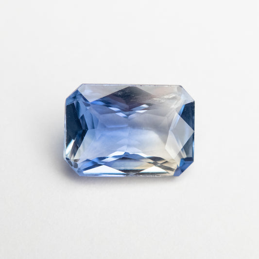 1.99ct 8.82x6.21x3.47mm Light Blue Cut Corner Brilliant Sapphire EGEM-44