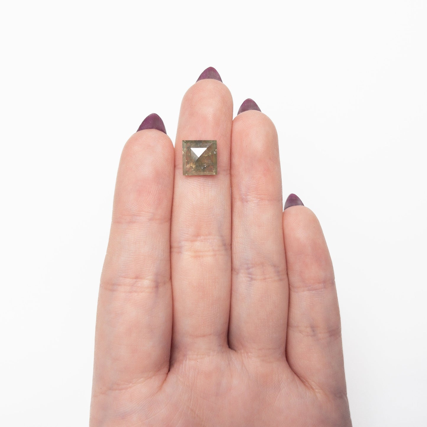 4.38ct 9.52x9.43x4.10mm Square Rosecut 19622-06