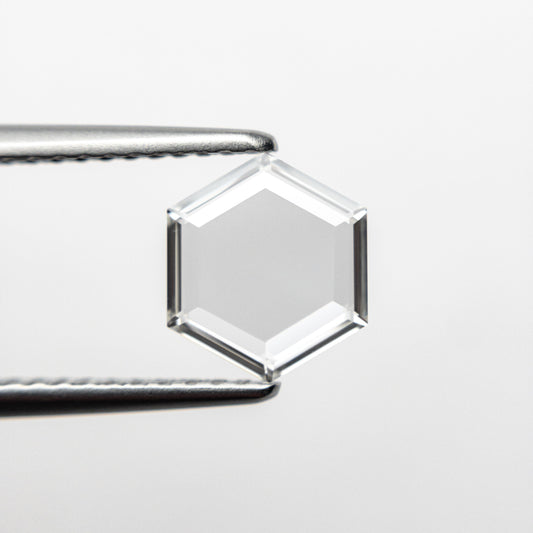 1.01ct 7.95x6.92x1.69mm VS2 G Hexagon Portrait Cut 19854-35