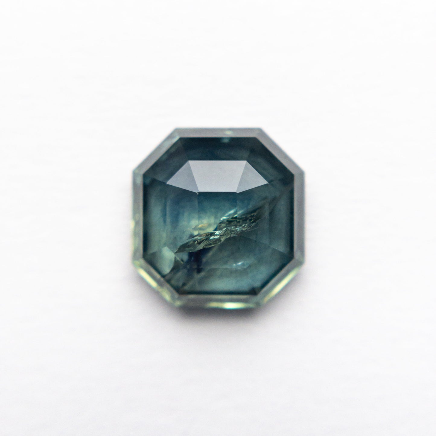 2.38ct 7.63x7.36x3.61mm Cut Corner Square Step Cut Sapphire 21592-03