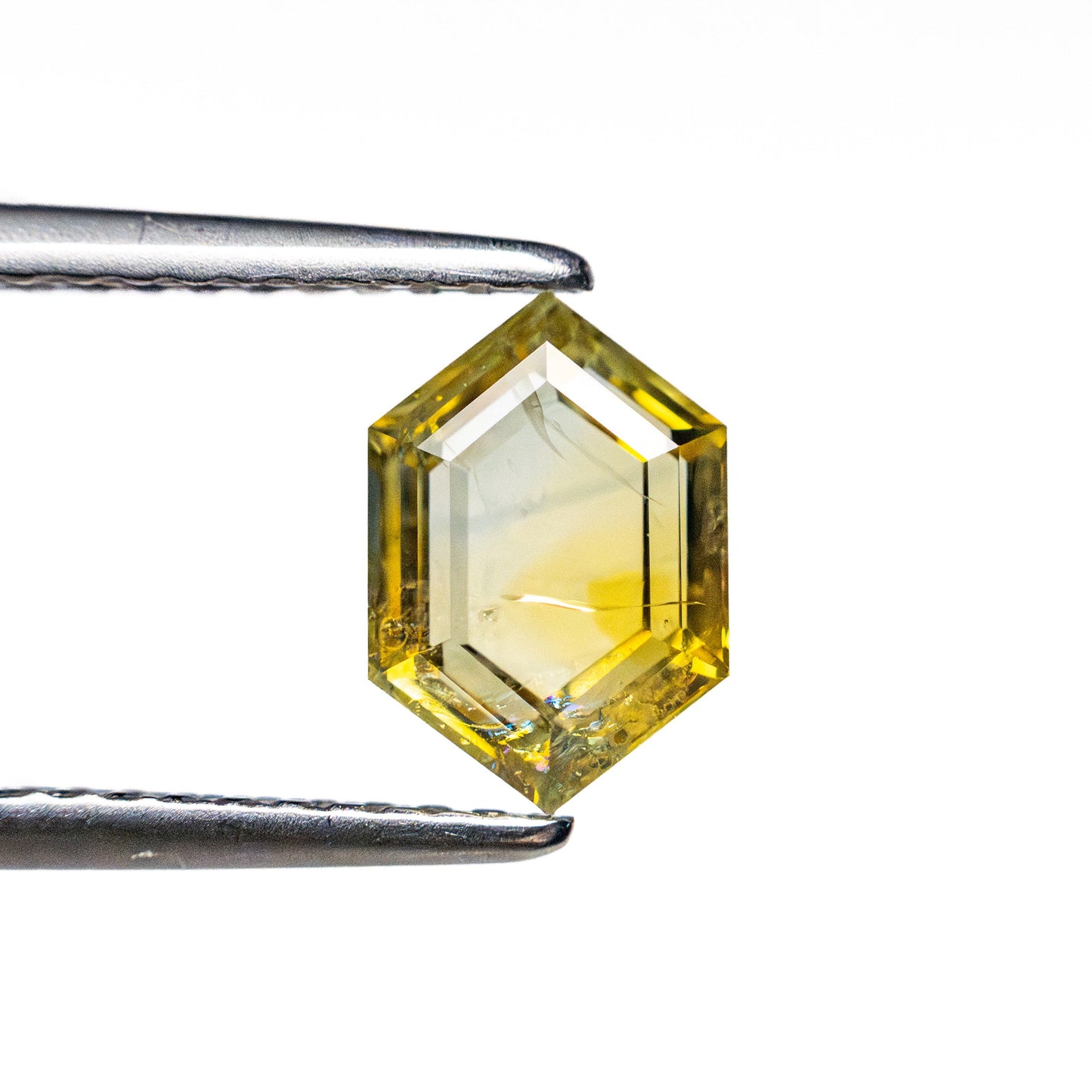 1.28ct 8.08x5.56x2.80mm Hexagon Step Cut Sapphire 22434-149