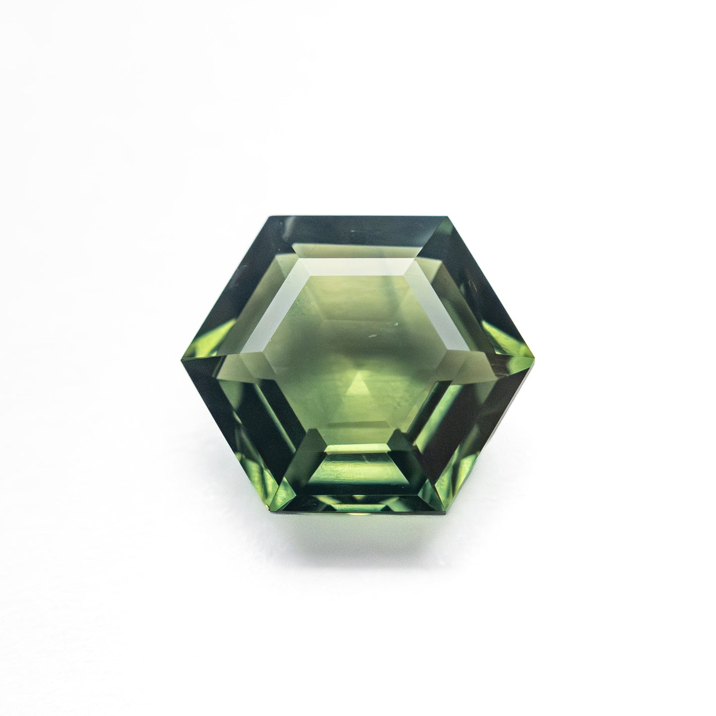 1.81ct 8.23x7.14x3.46mm Hexagon Step Cut Sapphire 23476-06