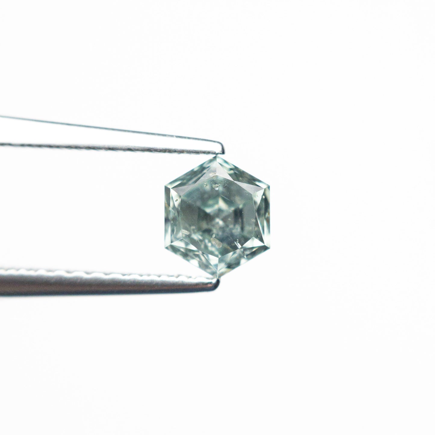 0.90ct 5.64x4.82x4.01mm Hexagon Brilliant Sapphire 23671-03