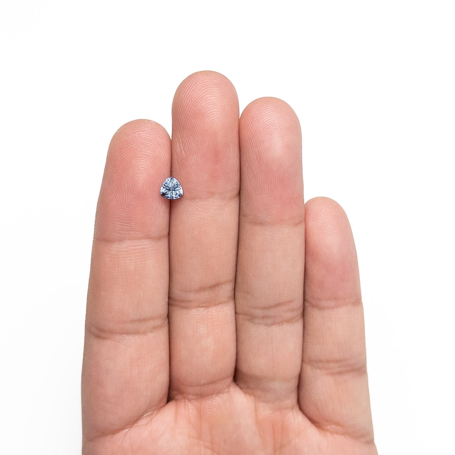 0.69ct 4.92x4.99x3.67mm Trillion Brilliant Sapphire 23675-09