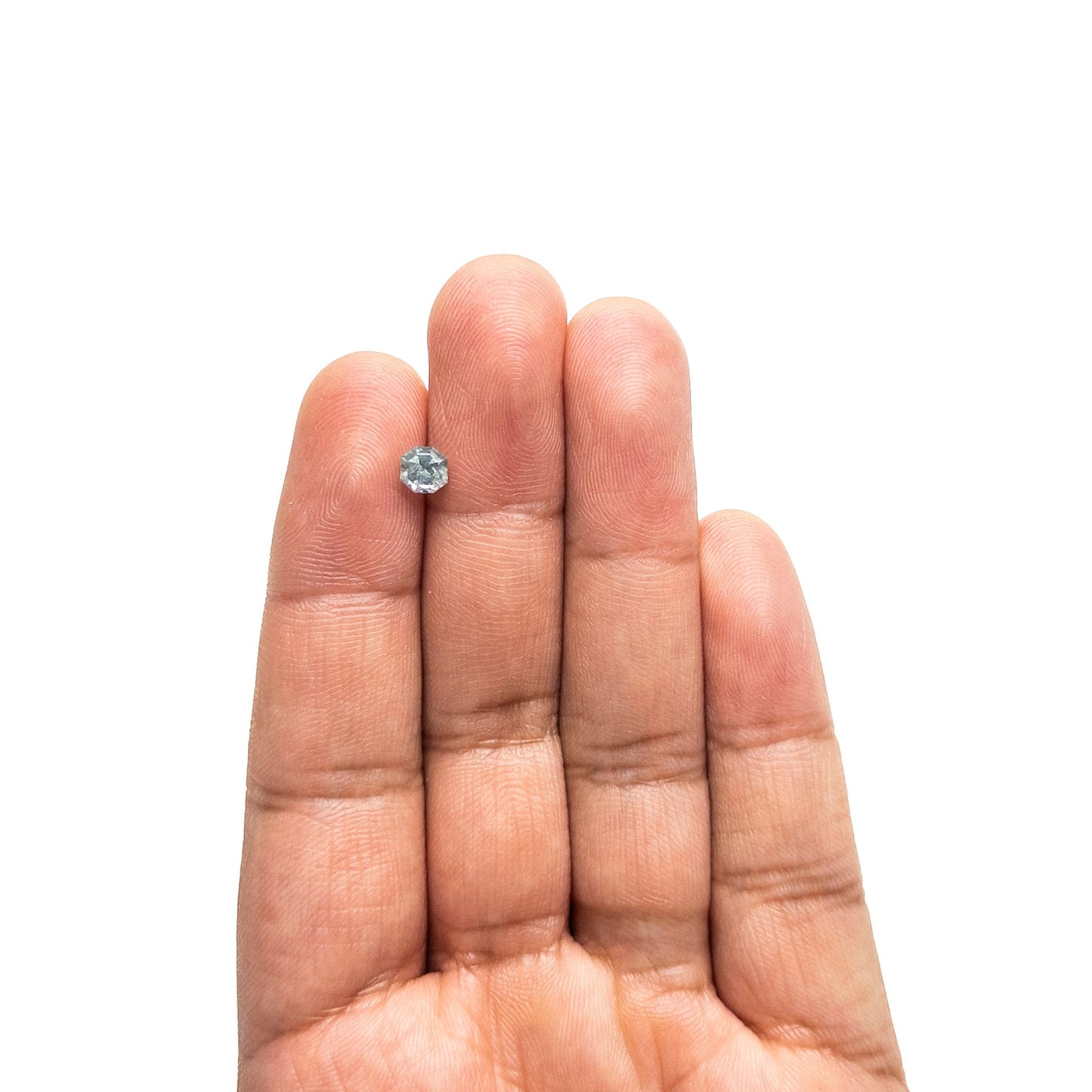 0.86ct 4.99x4.92x4.01mm Cut Corner Square Step Cut Sapphire 23903-14