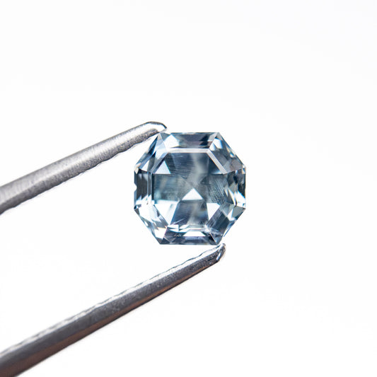 0.91ct 5.07x5.03x4.12mm Cut Corner Square Step Cut Sapphire 23903-16