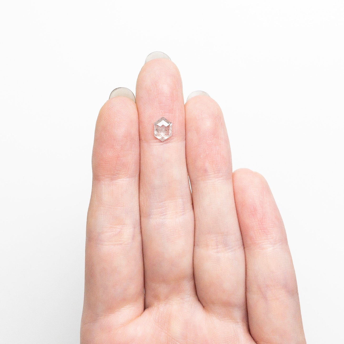 0.71ct 7.13x5.13x2.29mm Hexagon Rosecut 25457-12