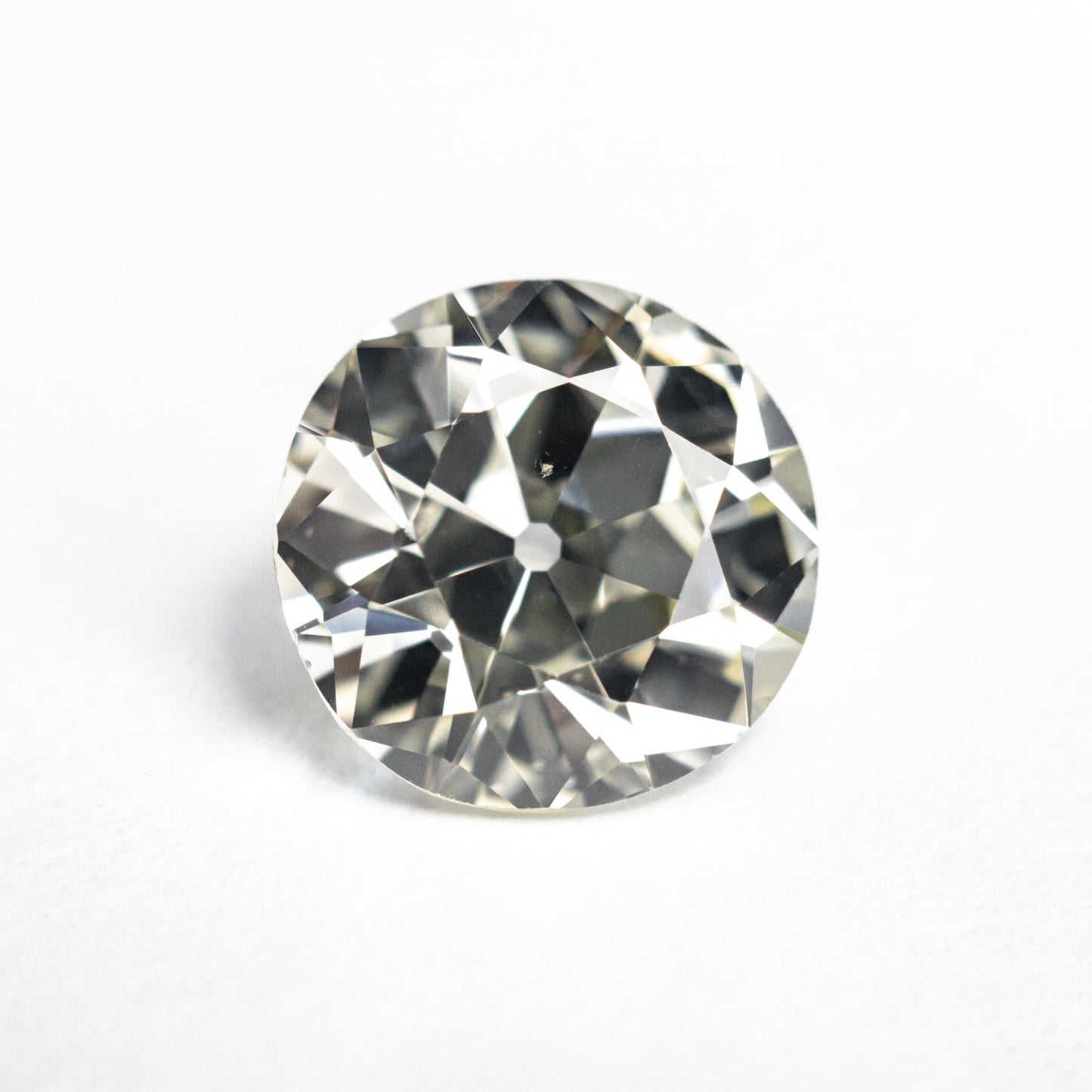 3.04ct 9.40x9.15x5.57mm GIA SI1 O-P Antique Old European Cut 26166-01