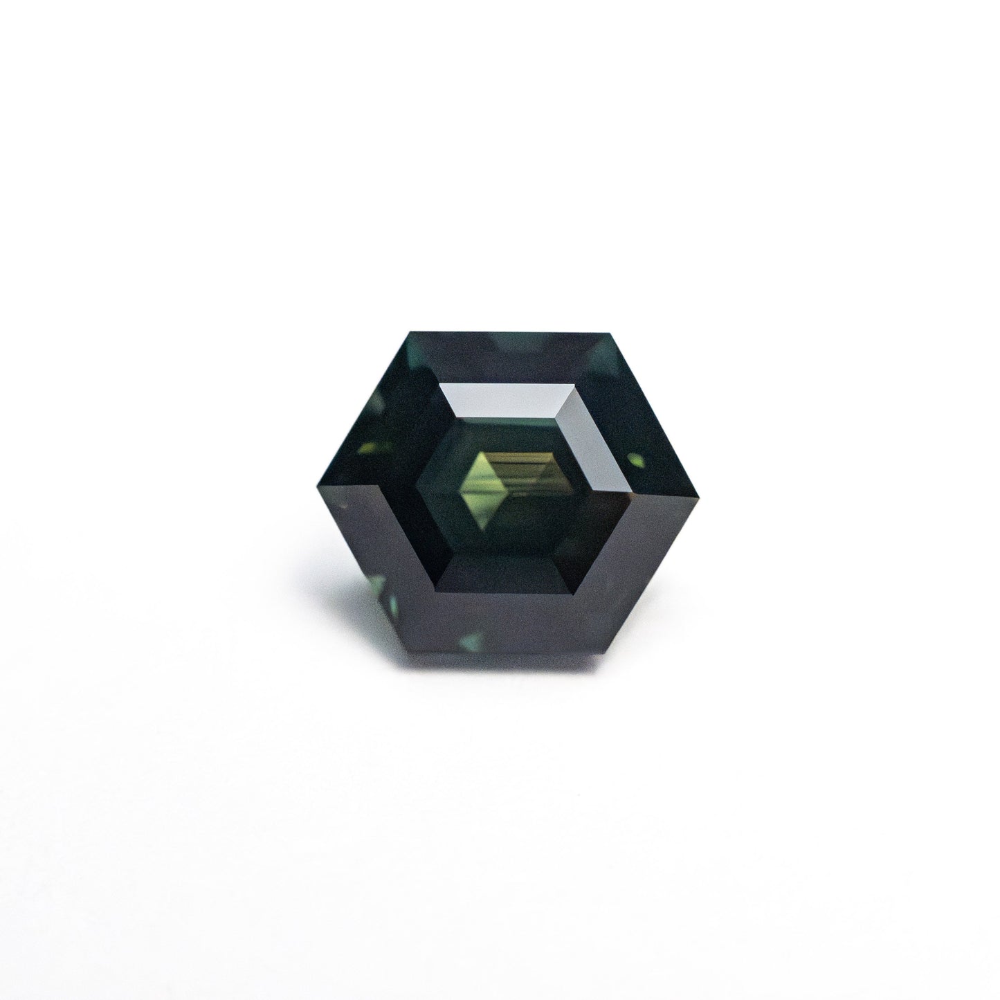 1.12ct 6.55x5.47x4.09mm Hexagon Step Cut Sapphire 26343-02