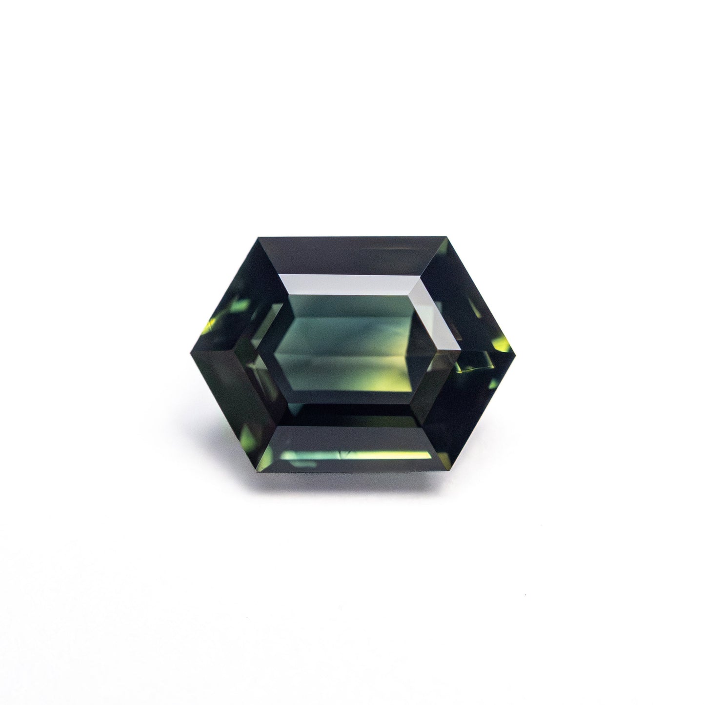 1.44ct 7.72x5.60x3.67mm Hexagon Step Cut Sapphire 26344-01