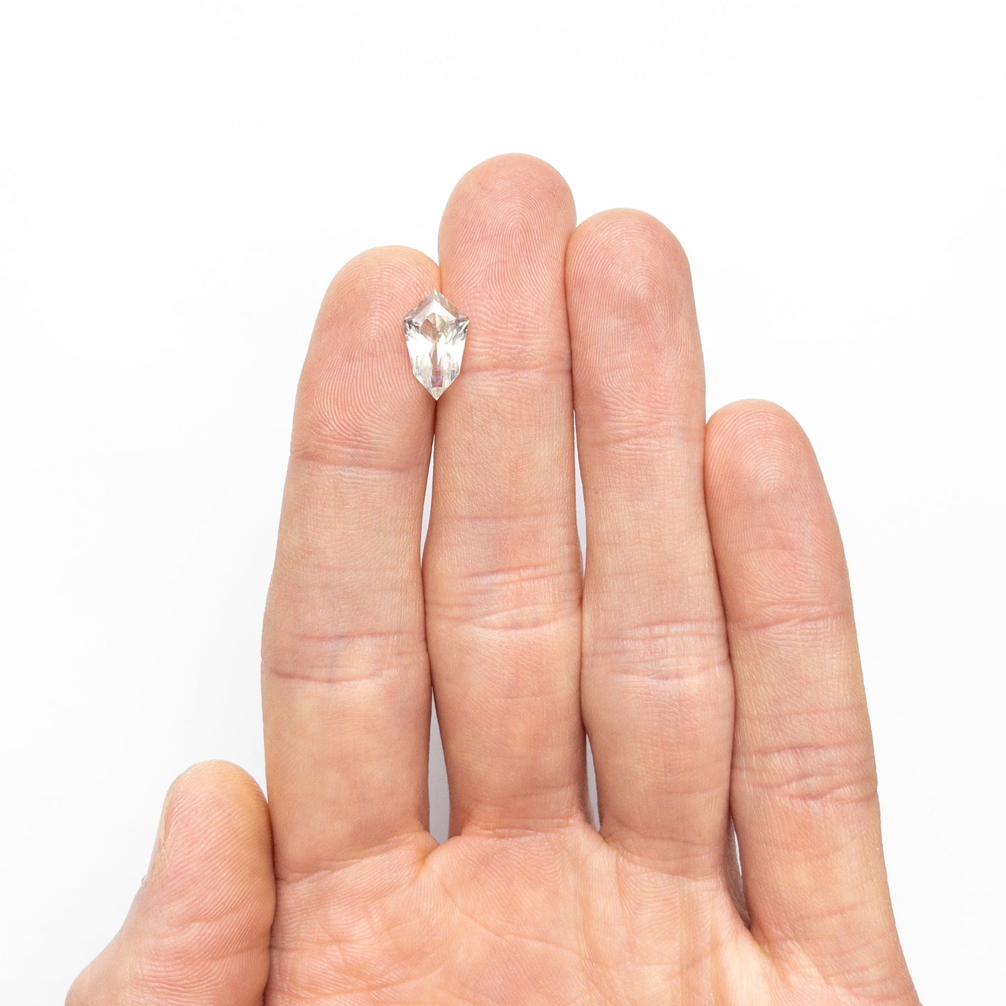 3.08ct 12.73x7.73x4.67mm Shield Brilliant Sapphire 26423-01