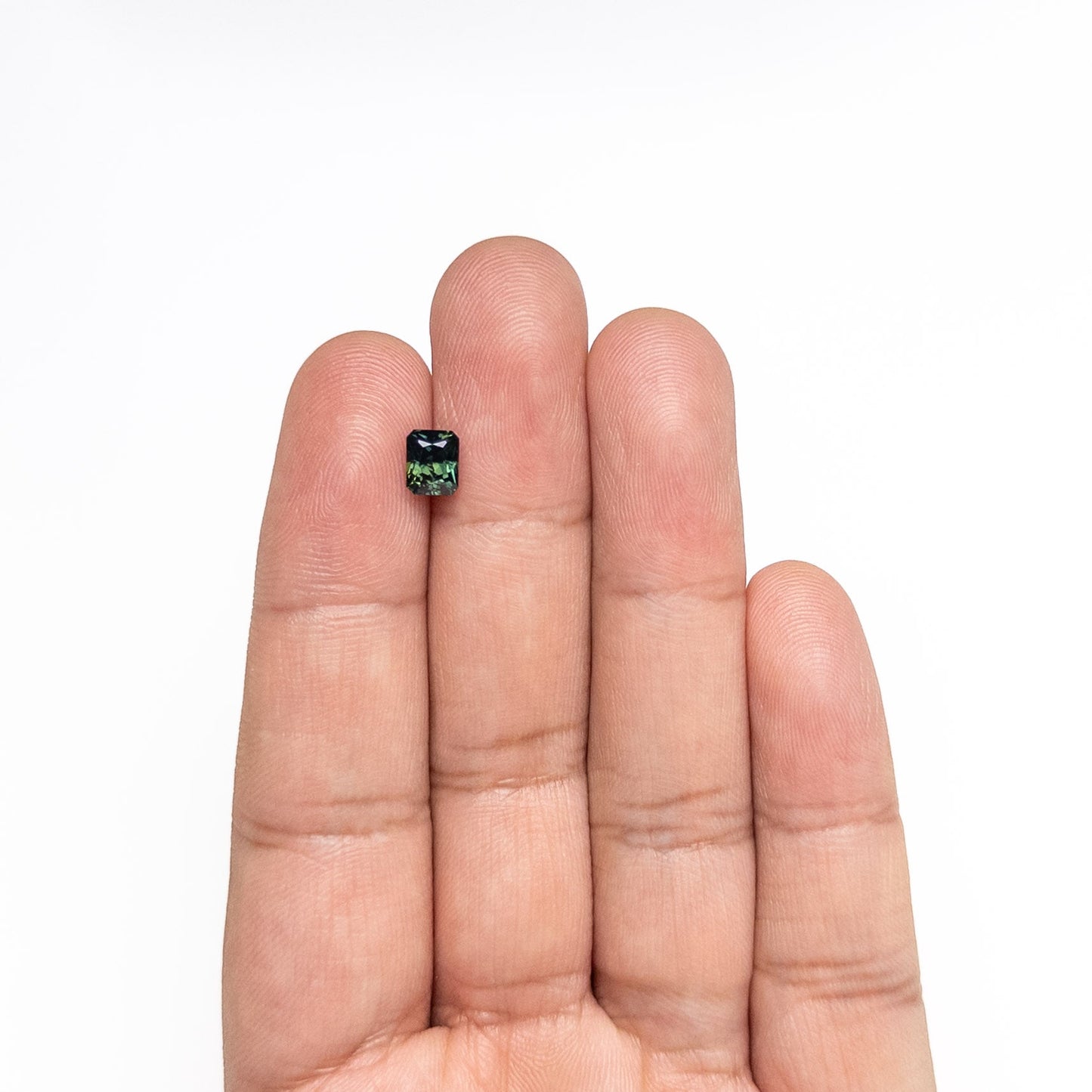 1.30ct 6.16x5.01x4.30mm Cut Corner Rectangle Brilliant Sapphire 26503-04