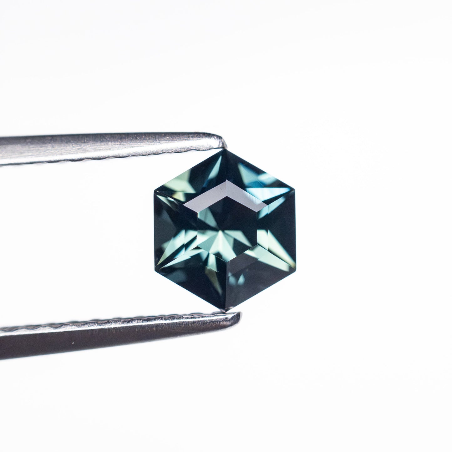 0.78ct 6.11x5.34x3.53mm Hexagon Step Cut Sapphire 26508-01