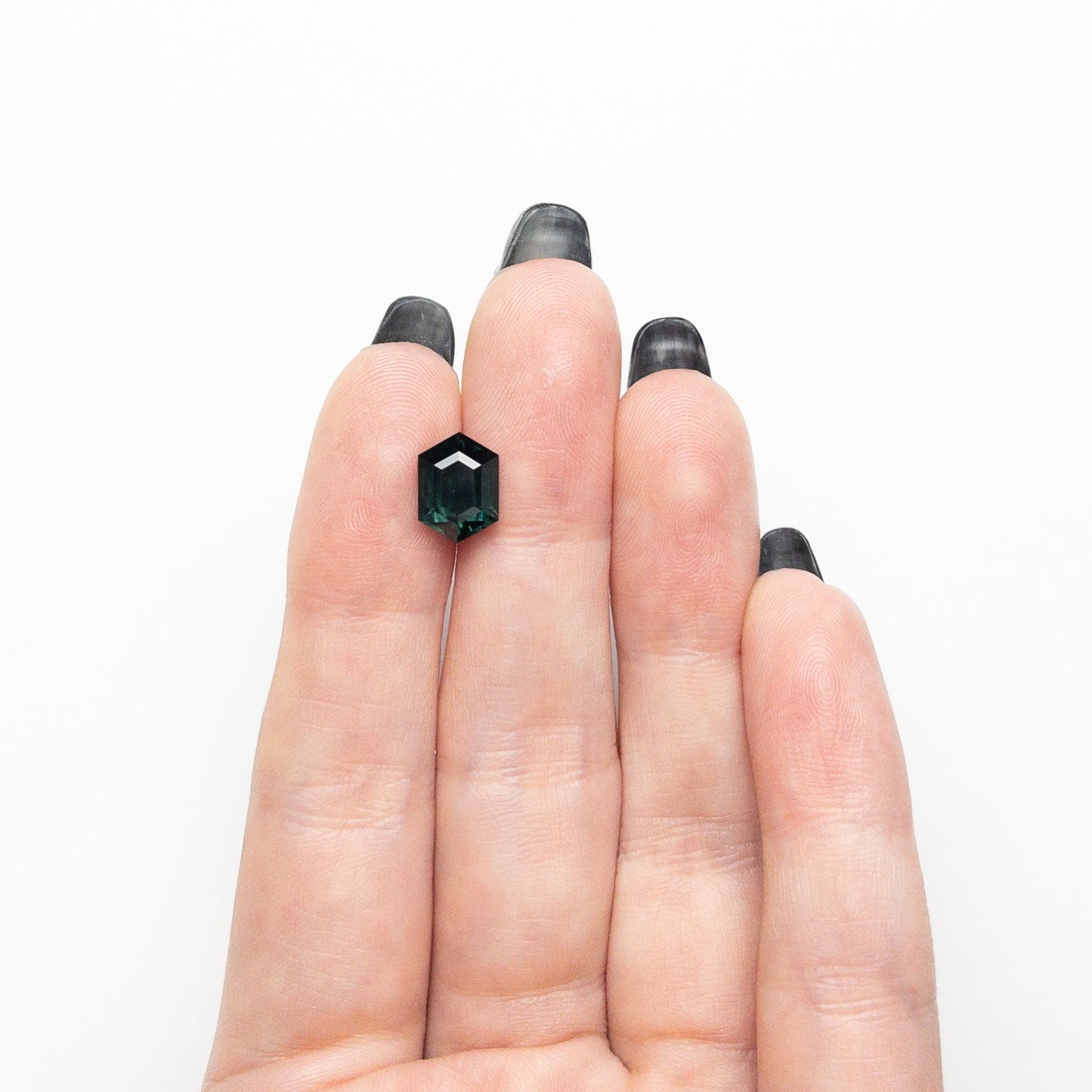 3.01ct 9.60x7.03x5.27mm Hexagon Step Cut Sapphire 26511-01