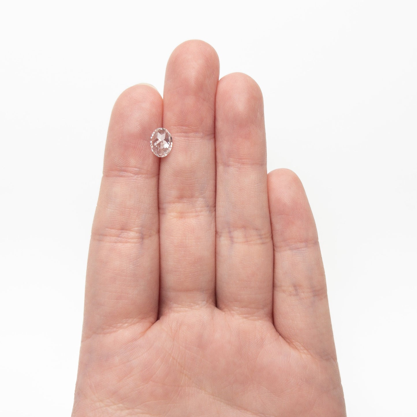 1.03ct 8.01x5.92x2.91mm SI2 E Oval Rosecut 🇨🇦 27253-01