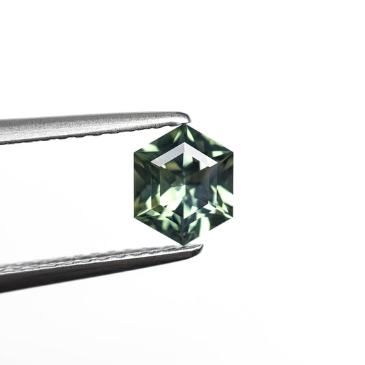 0.72ct 6.26x5.07x3.10mm Hexagon Step Cut Sapphire 27336-07