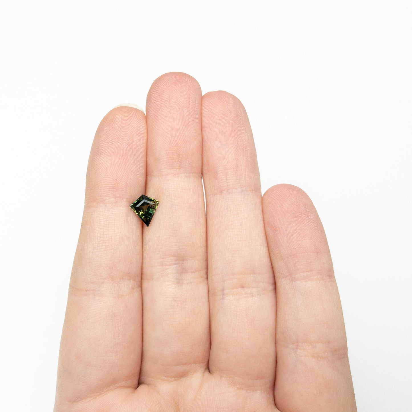 1.22ct 8.21x7.62x3.77mm Kite Step Cut Sapphire 27350-01