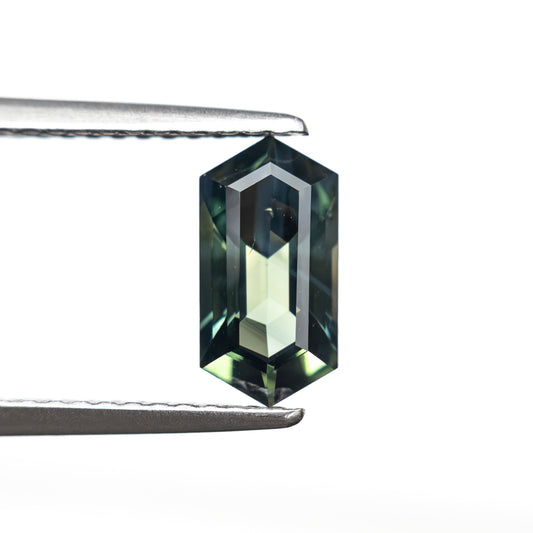 1.09ct 8.92x4.64x3.01mm Hexagon Step Cut Sapphire 27352-01