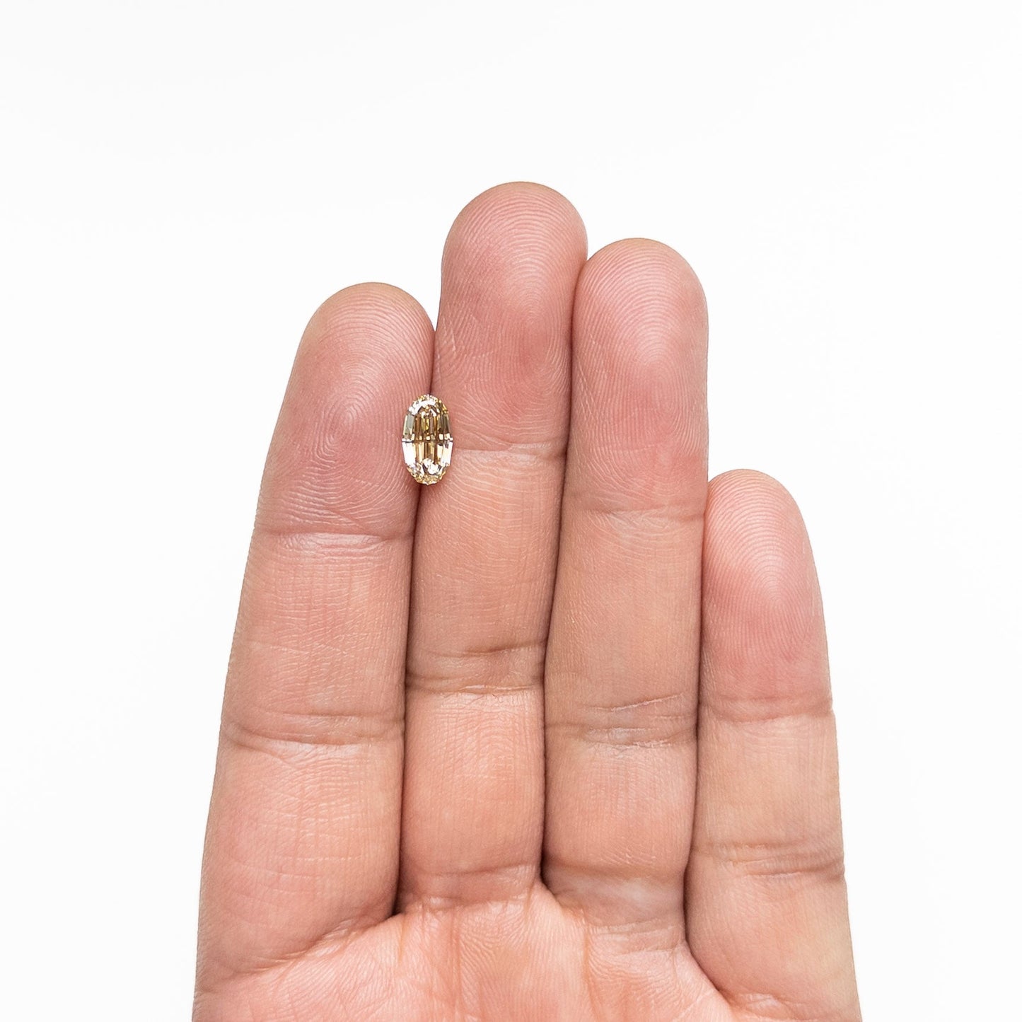 1.23ct 9.21x5.16x3.04mm VS2 C4 Geo Oval Step Cut 🇿🇦 27375-08