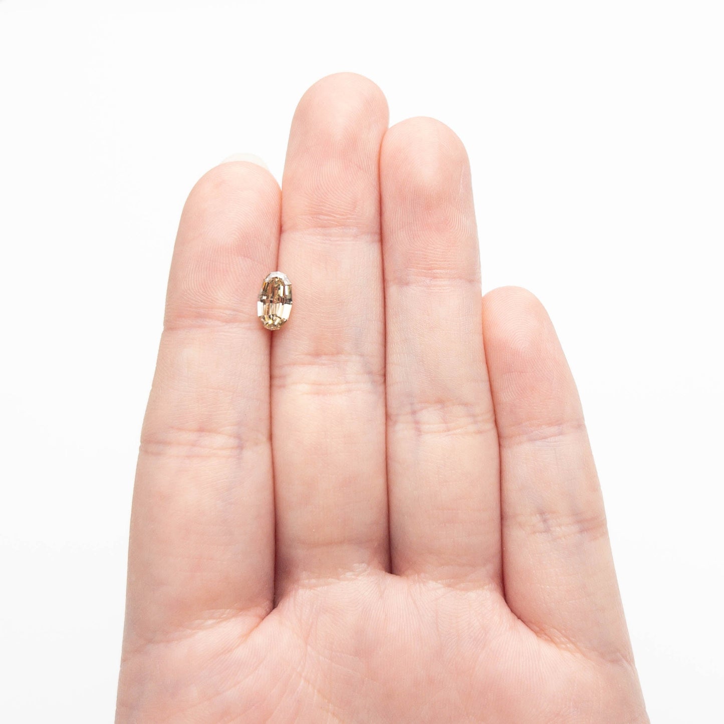 1.01ct 8.53x4.90x2.84mm VS2 C4 Geo Oval Step Cut 🇿🇦 27375-20