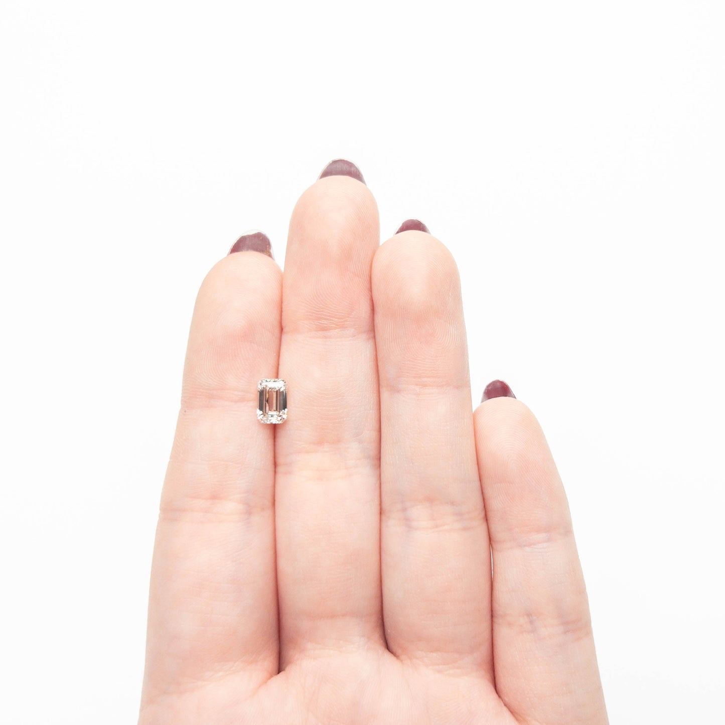 1.00ct 7.01x4.58x3.07mm VVS2 J Cut Corner Rectangle Step Cut 27376-13