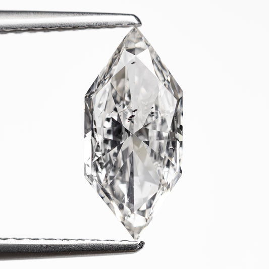 1.35ct 12.59x5.73x2.83mm GIA G I1 Hexagon Brilliant 27390-01