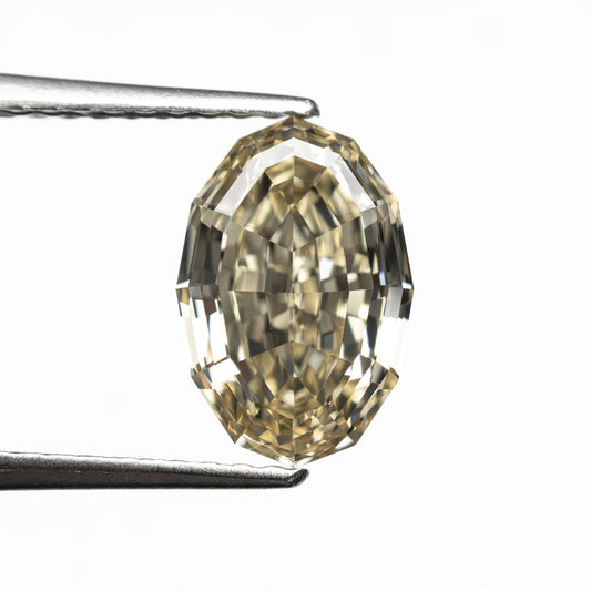 2.04ct 9.55x6.39x4.18mm VS2 C5 Geo Oval Step Cut 🇿🇦 27515-01