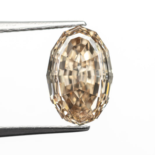 2.82ct 10.21x6.77x4.94mm VS1 C5 Geo Oval Step Cut 🇿🇦 27515-04