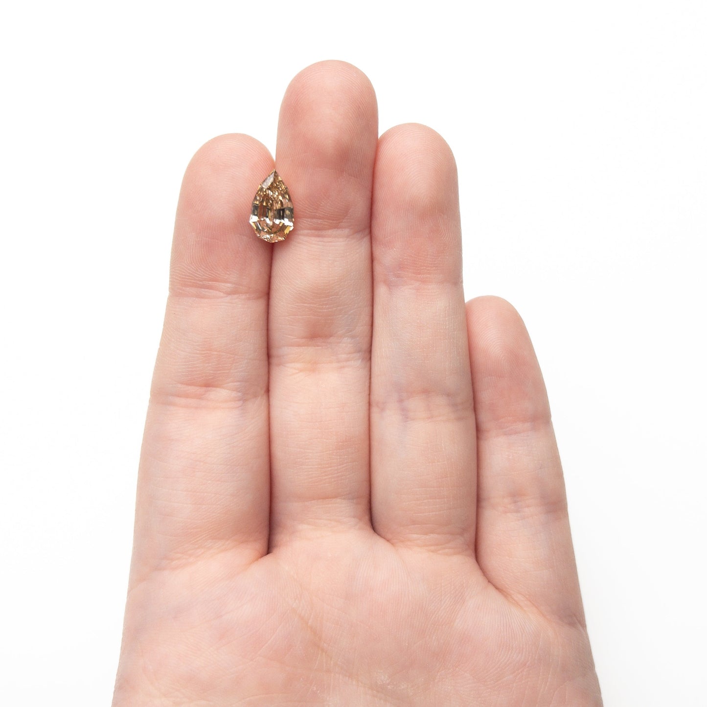 2.17ct 11.24x6.67x4.22mm SI1 C5 Geo Pear Step Cut 🇿🇦 27515-07