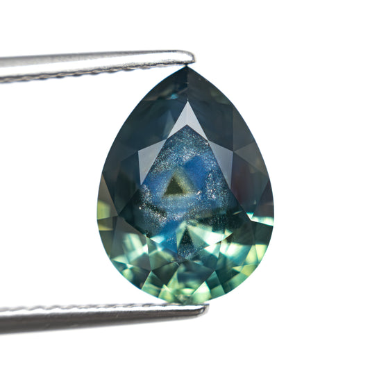 3.95ct 11.57x8.70x5.30mm Pear Brilliant Sapphire 27732-01