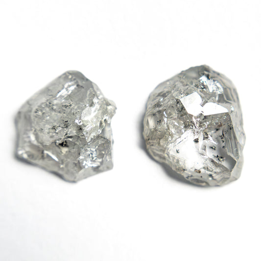 3.47cttw 2pc 9.28x7.63x3.06mm 8.51x7.60x3.15mm Polished Raw Diamond Matching Pair 🇨🇦 28188-01