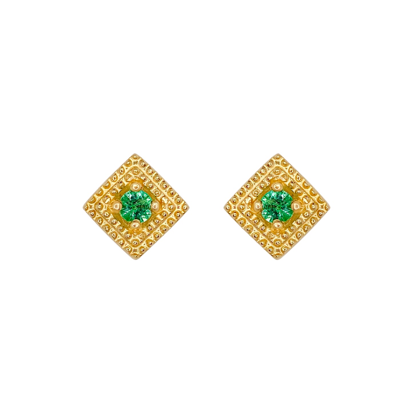 Emerald Eleanor Studs
