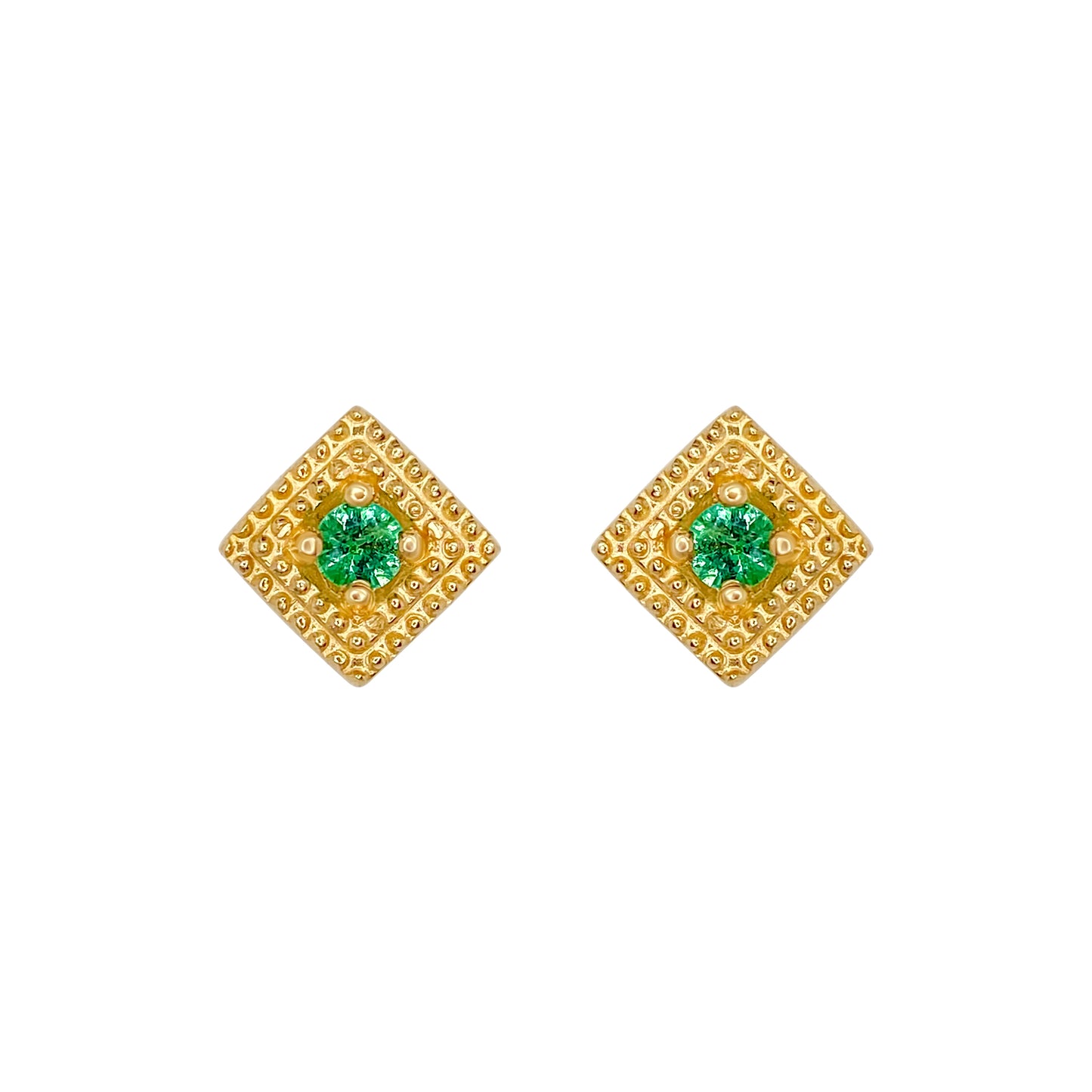 Emerald Eleanor Studs