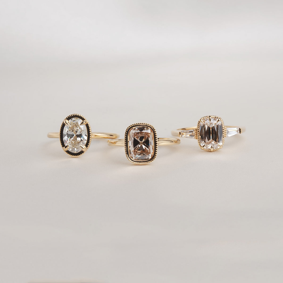 Oval Brilliant Lab Diamond Sadie Ring