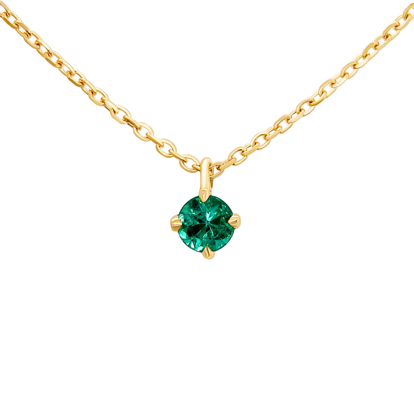 Viridescent Emerald Necklace