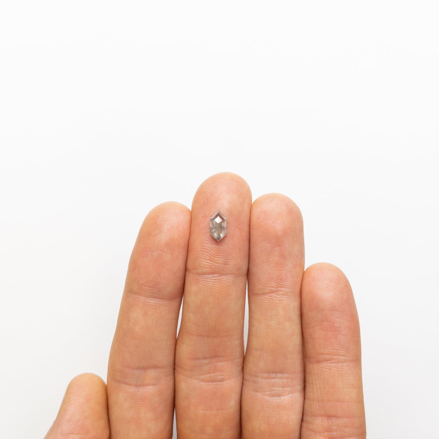 0.96ct 8.56x4.39x2.93mm Hexagon Rosecut 18523-09