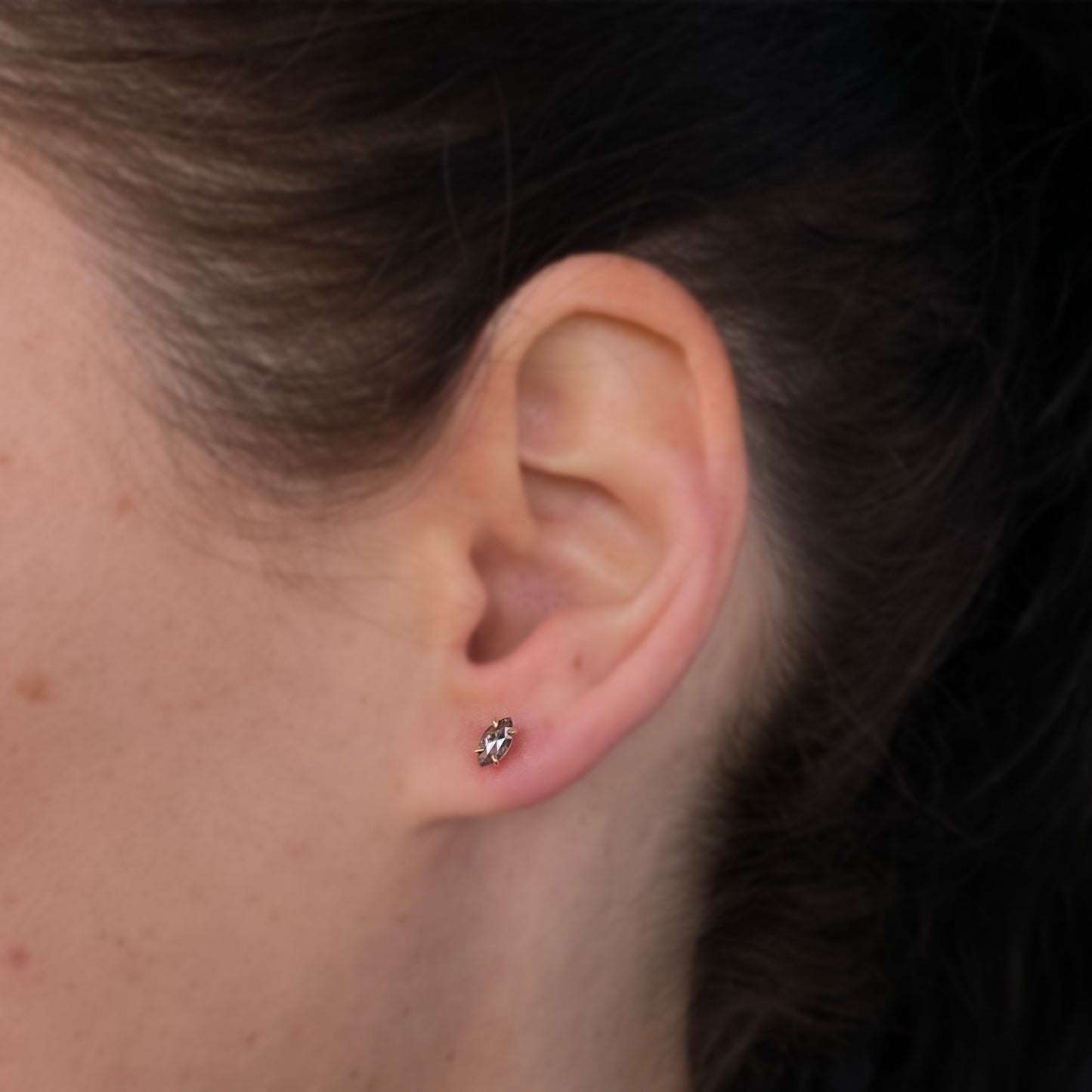 Sarah Marquise Diamond Studs