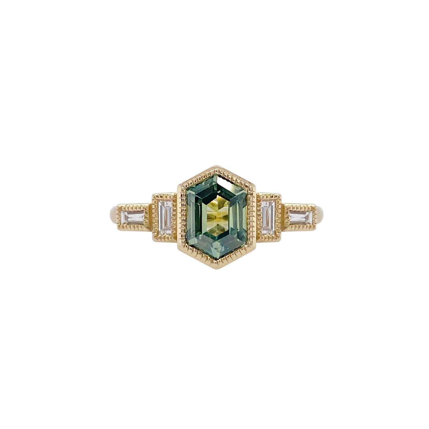 Cypress Ring under LED lighting