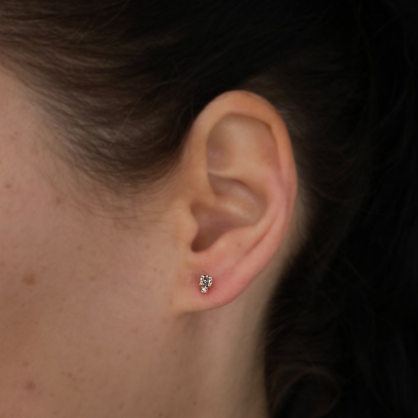 Double Pepper Diamond Studs