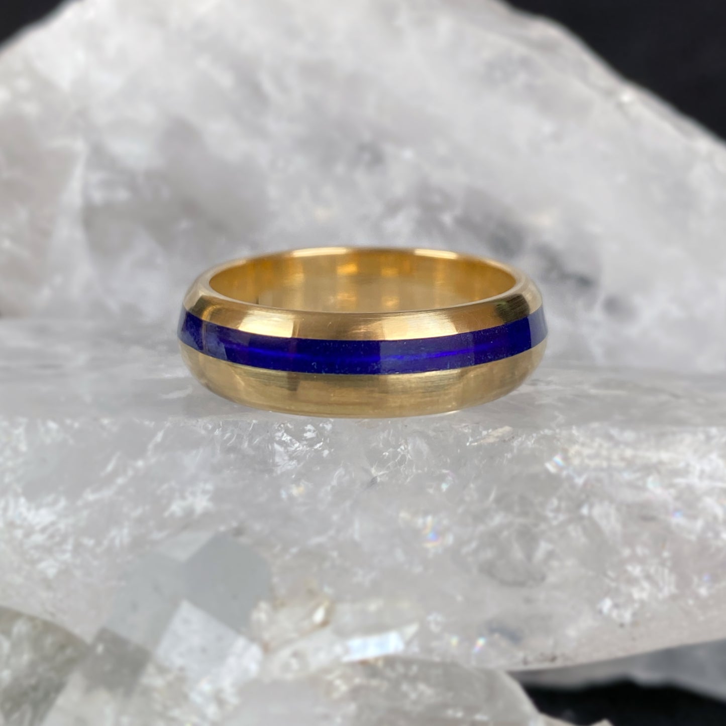Classic Band - Enamelled Gold
