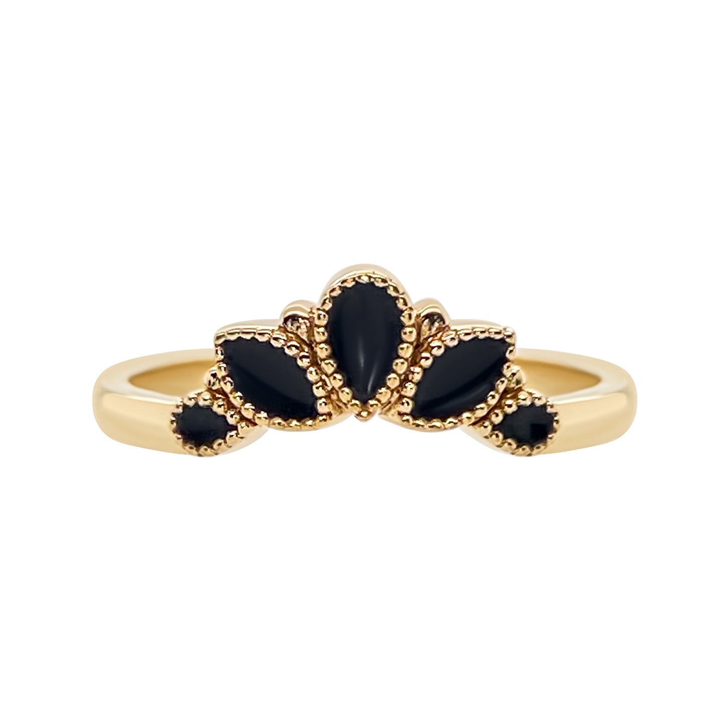 Fiji Crown - Enamelled Gold