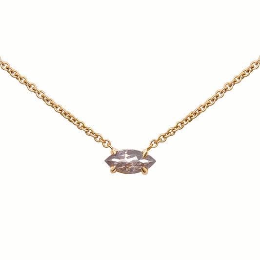 Glass Slipper Diamond Necklace
