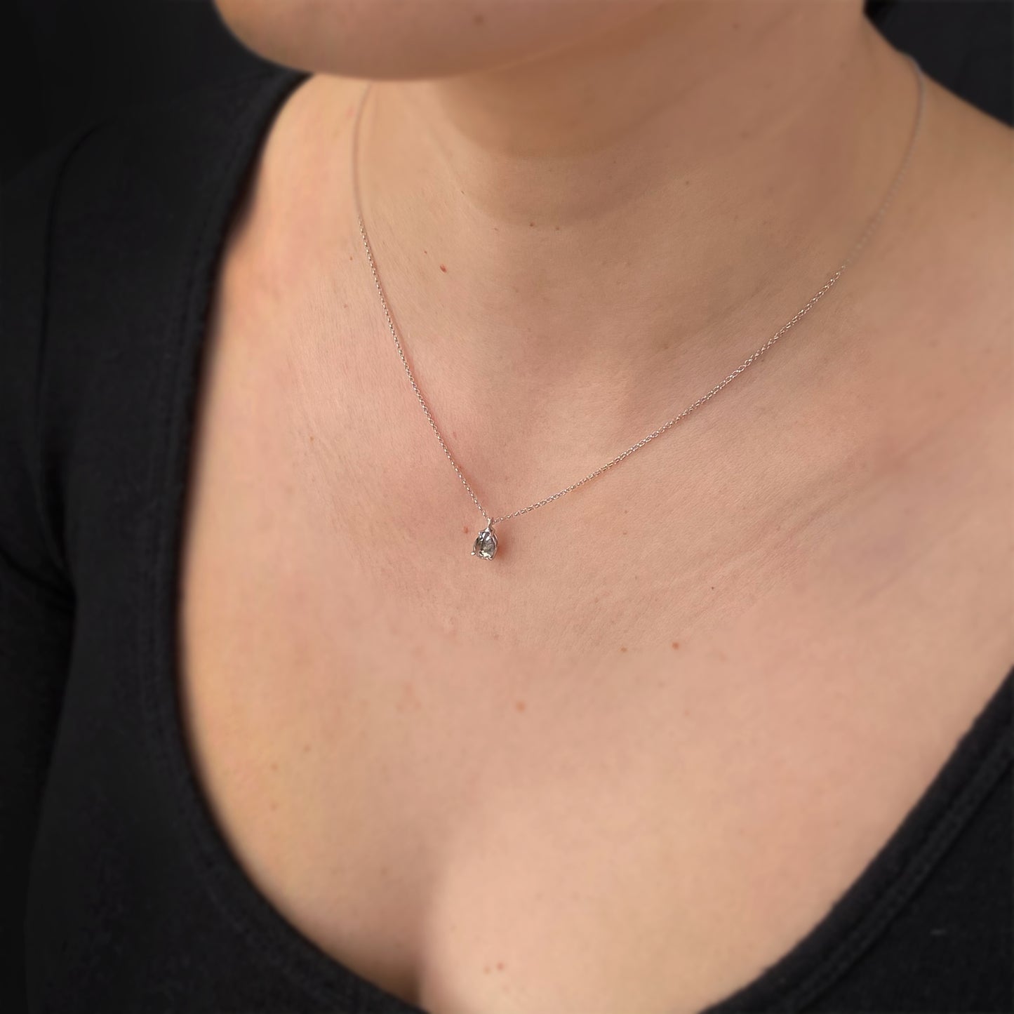 Happy Tears Diamond Necklace