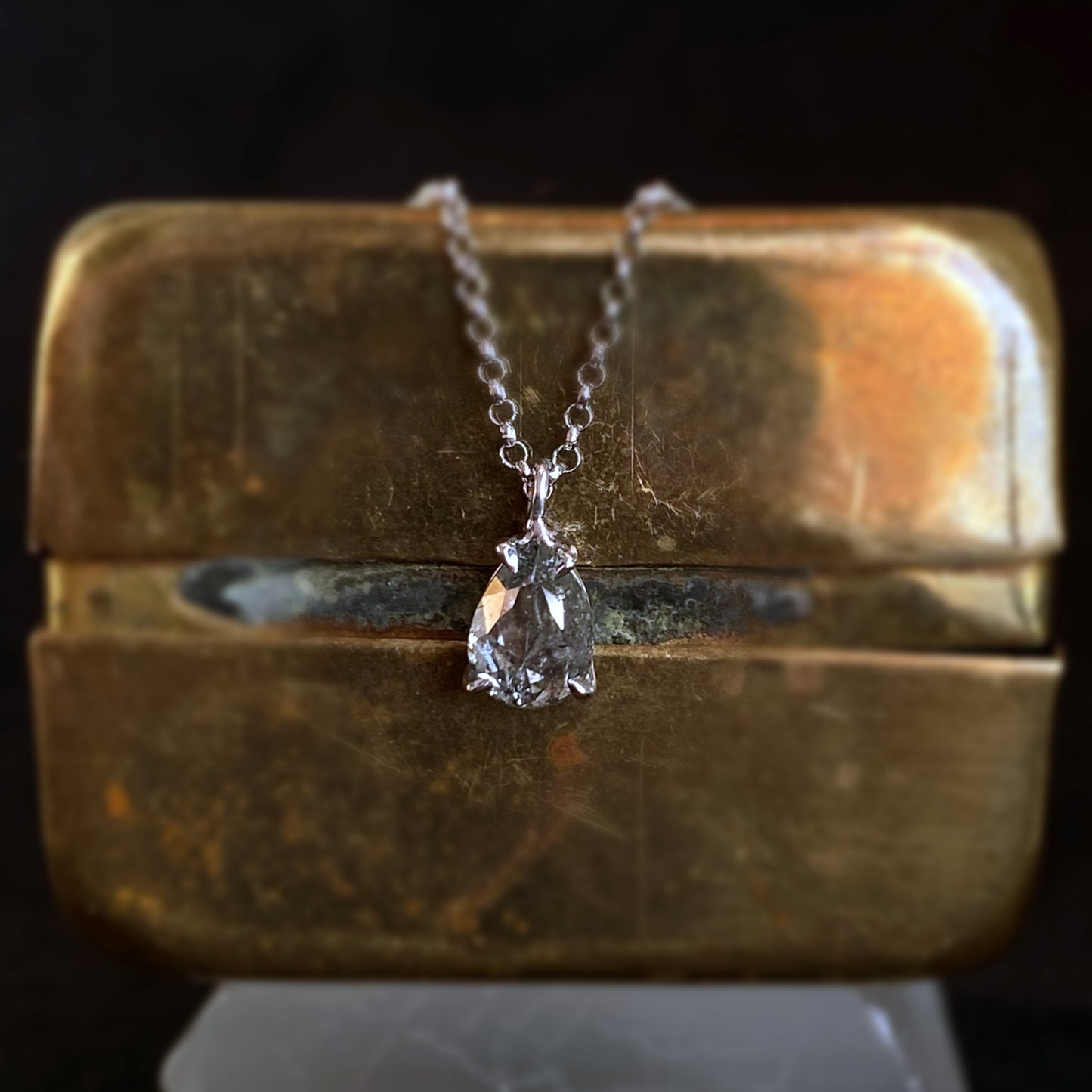 Happy Tears Diamond Necklace