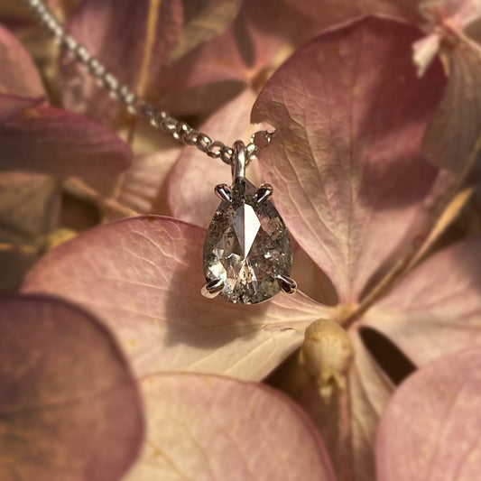 Happy Tears Diamond Necklace